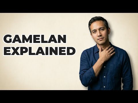 How Is the Gambang Played in Gamelan?