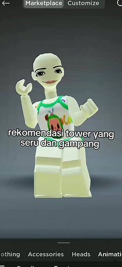 Rekomendasi Tower Seru dan Gampang di Roblox