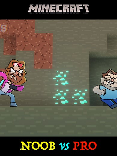 NOOB vs PRO: 마인크래프트 애니메이션 영화