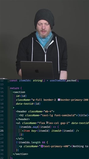 10K views · 229 reactions | Things to think about when building large React apps Learn to build large apps in Steve Kinney's Enterprise UI Development: Testing & Code Quality course: https://frontendmasters.com/courses/enterprise-ui-dev/?utm_source=social&utm_medium=facebook&utm_campaign=enterprise-decoupling | Frontend Masters | Facebook