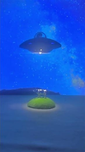 【衝撃映像】牛をさらうUFOの撮影に苦労した！！