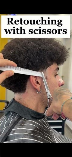 Ultimate Afro Curly Hair Transformation 🔥 Pro Fade Tutorial Step-by-Step 💈 #barber #afrohair