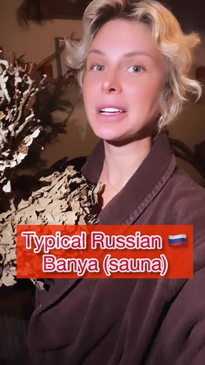 Typical Russian 🇷🇺 BANYA (Sauna) 😍 You want to try? 😜🤪 #banya #sauna #bath