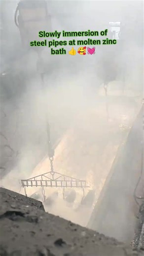 54 reactions · 7 comments | The most common method is hot-dip galvanizing, where the metal is immersed in a bath of molten zinc.❤️ #Hotdip #manufacturing #machine #process #Steel #galvanized #furnace #production | Alfredo Abella Jr. | Facebook
