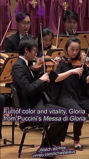 Watch Messa di Gloria (Giacomo Puccini) Part 2 of 5: Gloria