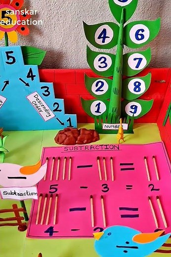 #Shorts/#mathproject /class 1 math project /#mathtlm
