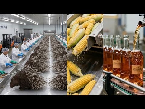 Inside the factory: From corn liquor production to porcupine quill processing (the entire process)