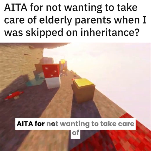 384K views · 1.3K reactions | AITA For Not Wanting To Take Care Of Elderly Parents #parents #reddit #aita #parenting #daughter #children #relationship #couple | Unwomanly | Facebook