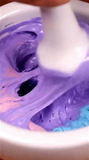 Gentle Blend ASMR: Calm and Soft Ingredient Merging #asmr #satisfying