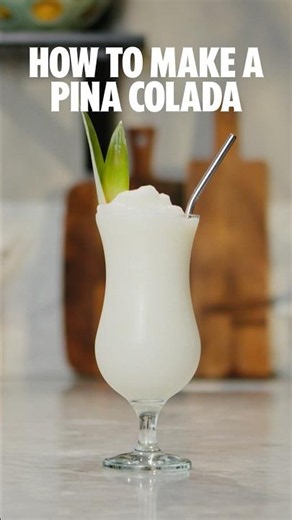 How to Make a Pina Colada #pinacolada #coconut #coconutdrink