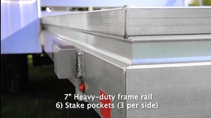 The Aluma 6812H Tilt trailer makes loading and unloading a breeze! Stop and see us today and ask about Tilting Trailers from Aluma. 15095251111 #tilttrailer #aluma #aluminumtrailers | Don Johnson Sales, Inc.