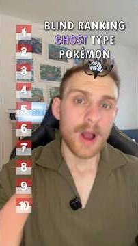 Blind Ranking GHOST TYPE Pokémon! 👻