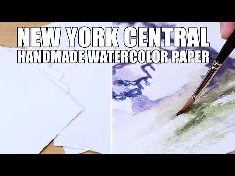 New York Central Handmade Watercolor Paper