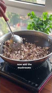 Everyone should learn how to make this one soup - mushroom cream soup