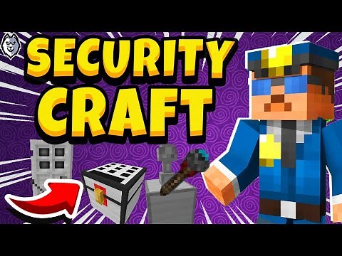 REVIEW SECURITY CRAFT | Minecraft PE BEDROCK 1.20 1.19 1.18 Minecraft Java