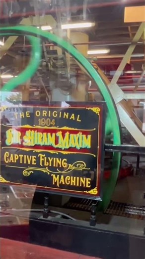 Sir Hiram Maxim captive flying machine Blackpool pleasure beach
