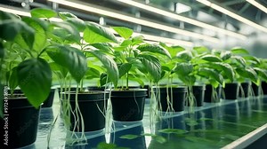 Indoor Hydroponic Farming