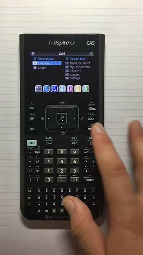 How to use the absolute value on the Ti-nspire cx CAS