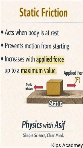 static friction physics۔