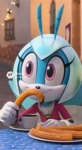 Jewel the beetle visit town spain! #sora2 #sonicthehedgehog