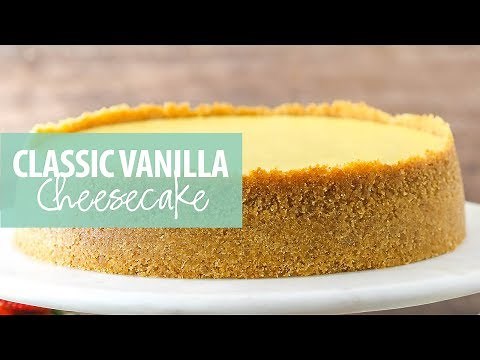Classic Vanilla Cheesecake Recipe