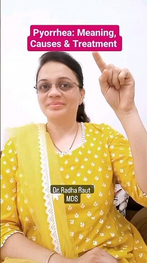 Pyorrhea: Meaning, Causes & Treatment #shorts #dentalcare #dentist #pyorrhea #gum