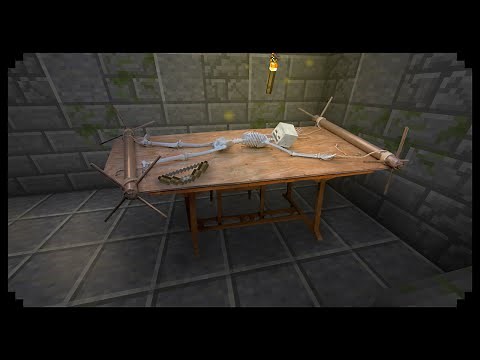 ✔ Minecraft: How to make the Rack (Stretching Torture Device)