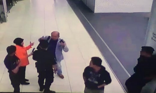 CCTV footage appears to show attack on Kim Jong-nam – video