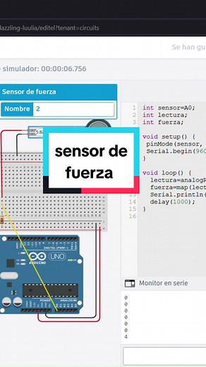 Aprende a usar un sensor de fuerza con Arduino