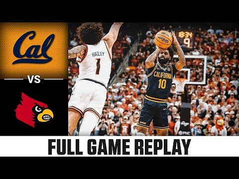 Cal vs. Louisville Full Game Replay | 2024-25 ACC Men's Basketball