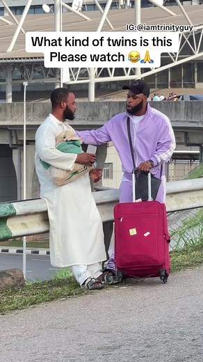 Trinity Guy Comedy with Twins in Trouble