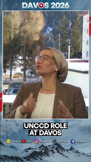 Davos 2026: What's the Role of UNCCD Role at Davos? | WION SHORTS