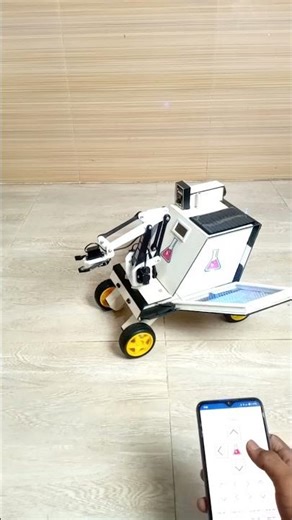 Farming robot. Arduino robot. Experiment Lab BD.