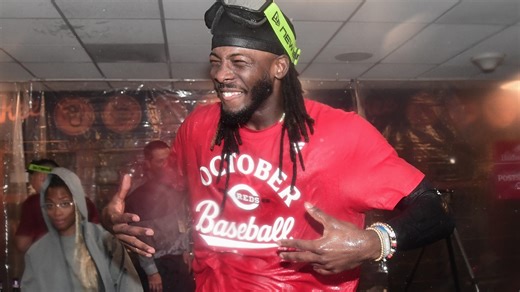 Where to get the 'October Baseball' Cincinnati Reds shirt, plus other MLB playoff gear