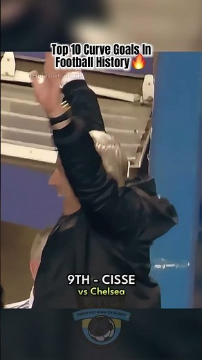 Top 10 Curve Goals In Football History 🔥