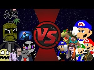 SMG4 vs DoodleMcNoodle TOTAL WAR! Cartoon Fight Club Fan Episode by ‪@NoodleMcDoodle69420‬