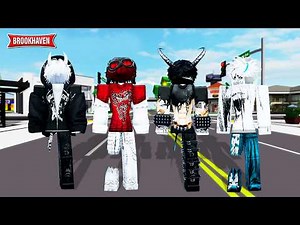 OUTFIT EMO SLENDER FOR BOY (CODE & BODY) In Brookhaven - Roblox Part 39