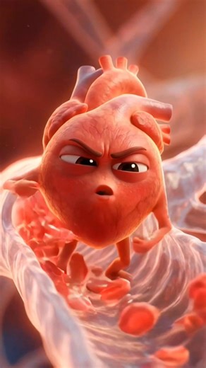 ماذا يحدث داخل جسمك الآن؟ القلب والرئة والكبد يعملون مع!#جسم_الإنسان#معلومات_طبية#القلب#الرئة#الكبد