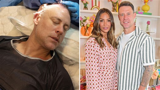 Wayne Bridge shows off hair transplant after go-ahead from Loose Women star wife