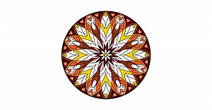 Complex Coloring Page for Kids - Mandala ♥ Online and Print for Free!