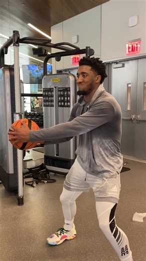 Donovan Mitchell's Intense Workout Session