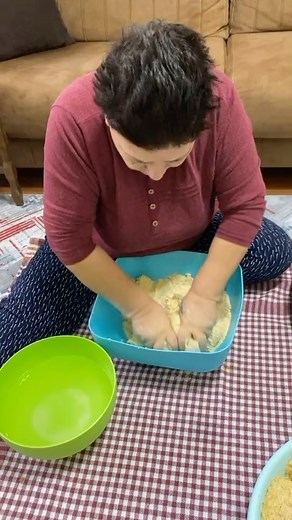 anneogul2135 on Instagram: "İÇLİ KÖFTE ANNEMLE :)"