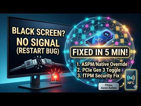 FIXED: Intel Arc B580 No Signal on Warm Reboot (Step-by-Step Guide)