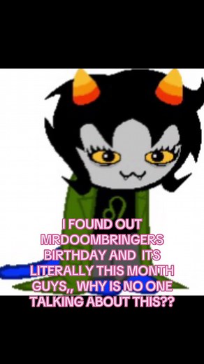 CLIFFS BIRTHDAY IS ON NOBEMBER #mrdoombringer #doombringer #robloxadmins #robloxadmin #roblox