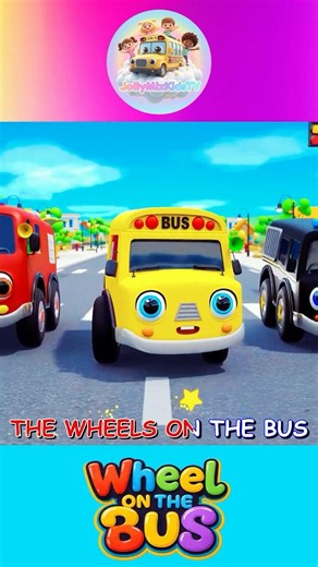 🚍 [1 MINUTE LOOP] Wheels on the Bus Sound Variations Remix 🎶 | Sing Along Version | JollyMixKidsTv