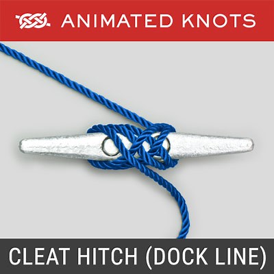 Cleat Hitch (Dock Line)