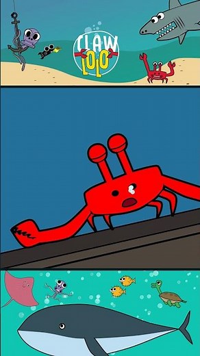 Clawlolo Thriller Underwater Dream👻#shorts #cartoonforkids