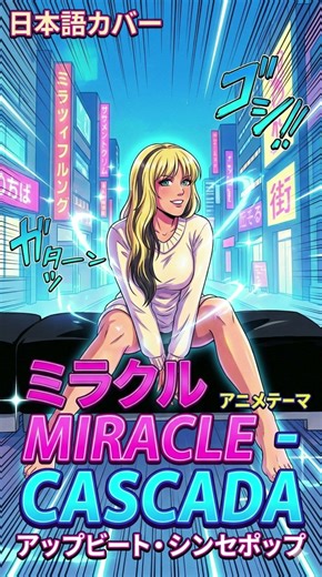 【日本語カバー】Miracle - Cascada (90s Anime Opening Style / Synthpop)