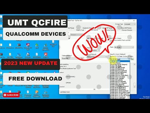 UMT Qcfire Ver.8.5 2023 NEW UPDATE 🔥| Temporary Unlock Bootloader for Xiaomi ADDED!!🔥