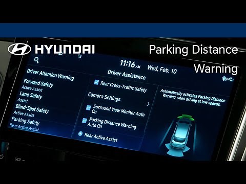 Forward/Reverse Parking Distance Warning | Hyundai